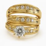 Set de anillos de compromiso hombre y mujer