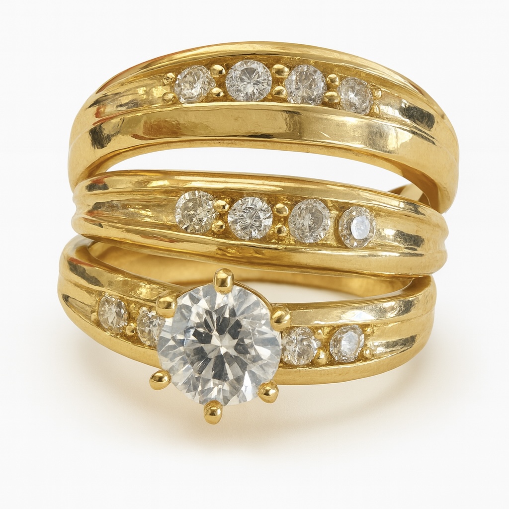 Set Anillos de compromiso Hombre y Mujer Set de anillos de compromiso hombre y mujer