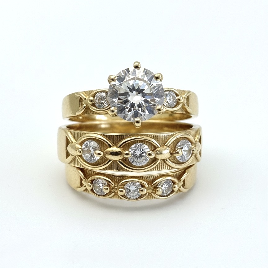 Set de Anillos Modelo 5